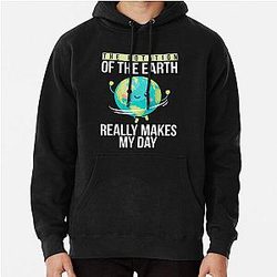 Funny Science Teacher Quote Rotation of the Earth Day Funny Gift Pullover Hoodie