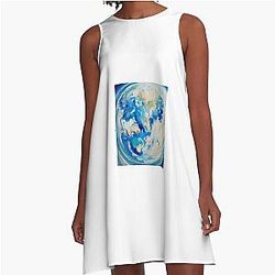 A Circle Of The Earth Environment A-Line Dress