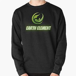 The 4 Element Logo Artwork Collections : Earth Pullover Sweatshirt