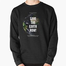 Save The Earth Pullover Sweatshirt