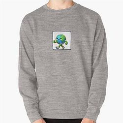 Earth taking a stroll Pullover Sweatshirt