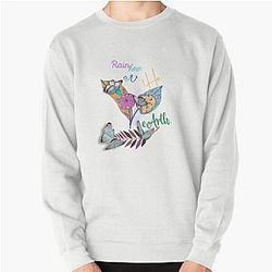 Rainbow  on the earth Pullover Sweatshirt
