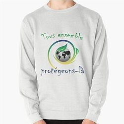 planet earth all together protect it Pullover Sweatshirt