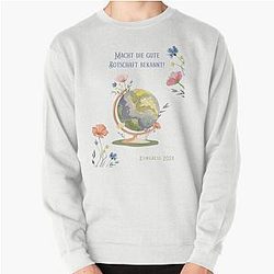 Spread the good news! - Earth Globe Pullover Sweatshirt