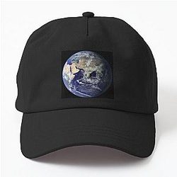 LIVE THE MOMENT LOOK EARTH  Dad Hat