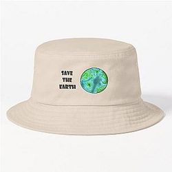 Save the planet earth Bucket Hat
