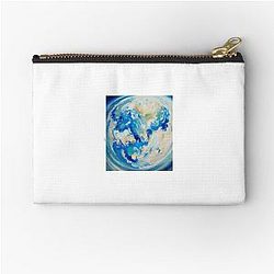 A Circle Of The Earth Environment Zipper Pouch