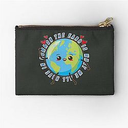 The Earth Is What We All Have In Common Zipper Pouch