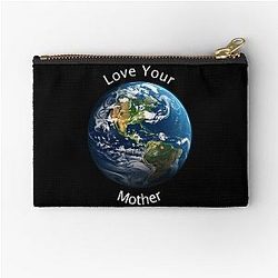 Mother Earth Zipper Pouch