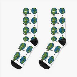 Earth Pattern  Socks
