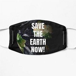 Save The Earth Flat Mask