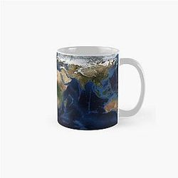 Map Of The World - A view of the Earth Classic Mug