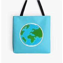 Earth Pass Soul All Over Print Tote Bag