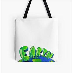 Earth Calm All Over Print Tote Bag
