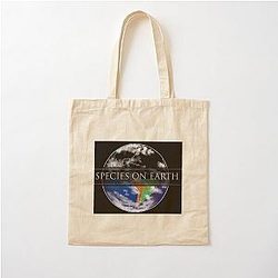 Species on earth Cotton Tote Bag