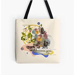 EARTH PIECE - Yoko Ono All Over Print Tote Bag