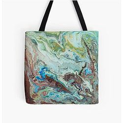 Texture of Earth All Over Print Tote Bag