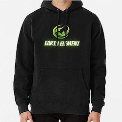 The 4 Element Logo Artwork Collections : Earth Pullover Hoodie