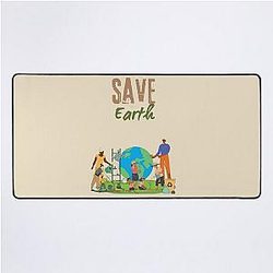 save earth Desk Mat