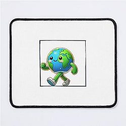 Earth taking a stroll Mouse Pad