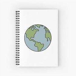 lil earth Spiral Notebook