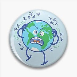 Desperate Earth scratching annoying humans off Pin