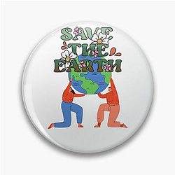 protect my earth Pin