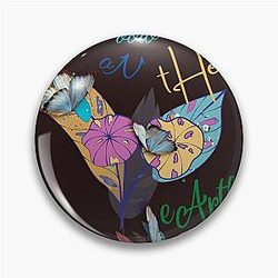 Rainbow  on the earth Pin