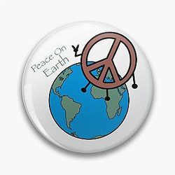Peace On Earth  Pin