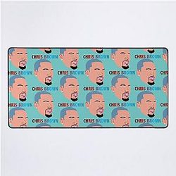 Chris Brown Desk Mat
