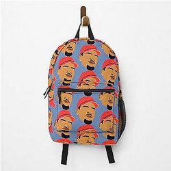 Chris Brown illustration Backpack