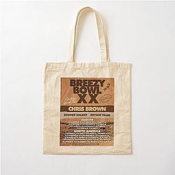 Chris Brown Breezy Shirt, Vintage AIDS Cotton Tote Bag