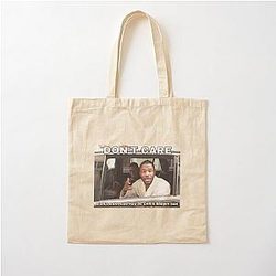 Don't Care Ask Chris Brown Fan Cotton Tote Bag