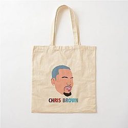 Chris Brown Cotton Tote Bag