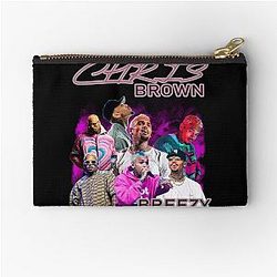 Chris Brown Breezy Bowl Tour Zipper Pouch