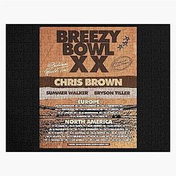 Chris Brown Shirt, Breezy Shirt, Vintage Shirt Jigsaw Puzzle