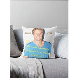 Dr Chris Brown Bondi Vet Throw Pillows