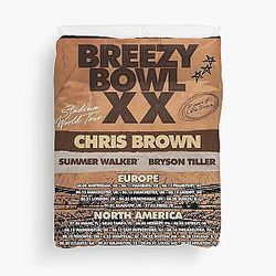 Chris Brown Breezy 11 11 Vintage Duvet Cover Shirt