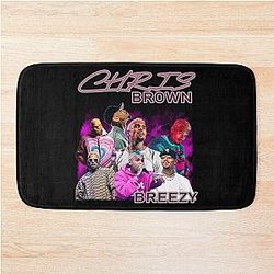Chris Brown Breezy Bowl Tour Bath Mat