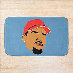 Chris Brown Bath Mat
