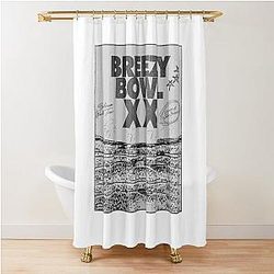 Chris Brown Breezy Tour Shower Curtain