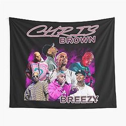 2025 Chris Brown Concert Shirt, Chris Brown Breezy Bowl Tour Tapestry