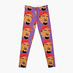 Chris Brown Illustration Leggings