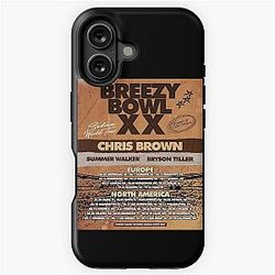 Chris Brown Breezy Vintage Shirt iPhone Tough Case