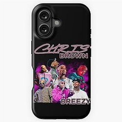 2025 Chris Brown Concert Shirt, Chris Breezy XX Tour iPhone Tough Case