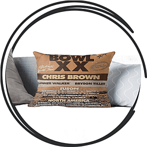 Chris Brown Pillows Cover
