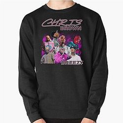 2025 Chris Brown Concert Shirt, Chris Brown Breezy Tour Pullover Sweatshirt