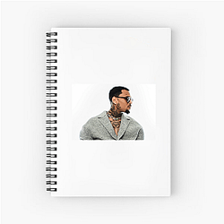 Chris Brown made by fan for fans Chris Brown Notebook