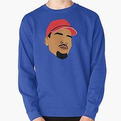 Chris Brown illustration Pullover Sweatshirt