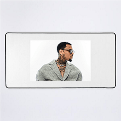 Chris Brown made by fan for fans Chris Brown Mouse Pads